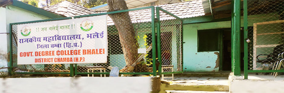 Wlcome To Govt College Bhalei, Chamba